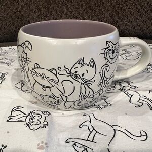 Disneyland Cat Person Mug and Towel